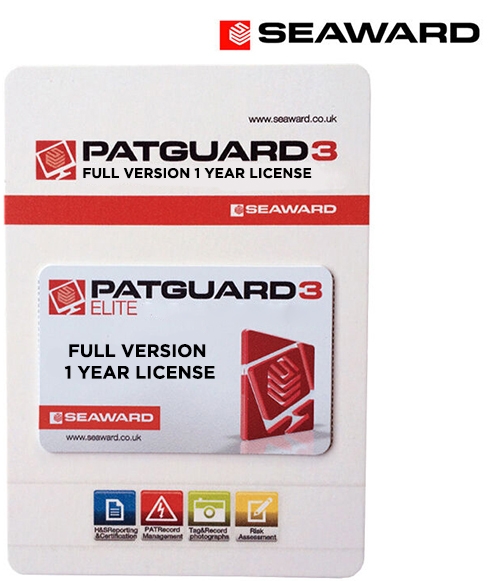 Seaward PATGuard 3 PAT Testing Software 1 Year License 400A910